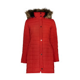 محصول نمونه تستی کاپشن زنانه، از جنس پلیاستر با طرح ساده و تنخوری زیبا